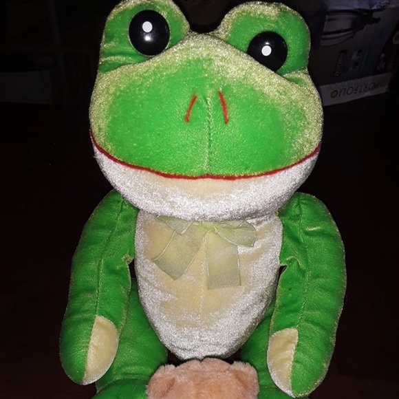 Amart Corp. Other - Soft stuffed Frog & a Stuffed Baby sized Teddy Bea